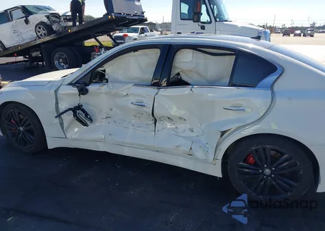 2019 Infiniti Q50 3.0T Luxe из США, поврежденный, VIN JN1EV7AP0KM518278